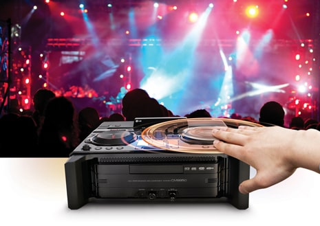 LG DJ Mixer & Sharing